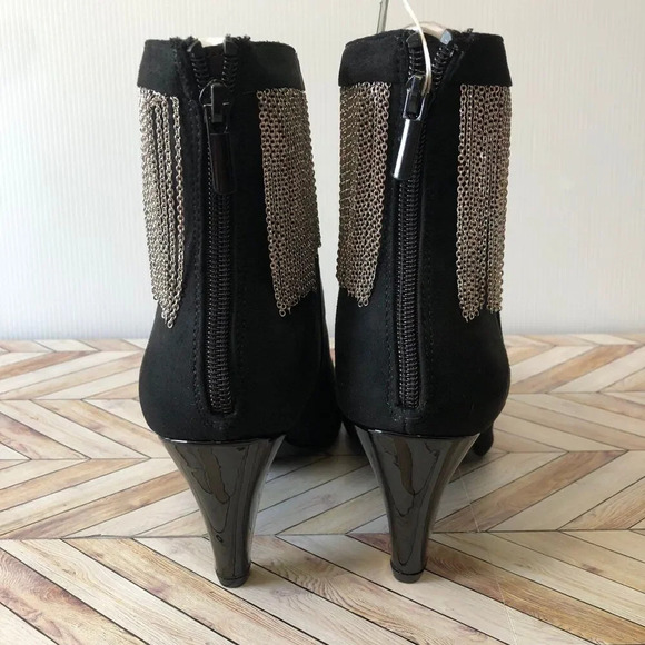 Impo Toledo II Size 8.5 M Black & Silver Boots Country Western Vaquero 80s Style - Picture 3 of 6